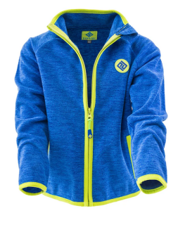Chlapecká mikina propínací fleezová, Pidilidi, modrá, vel. 104
