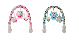 Plyšový oblouk Sova