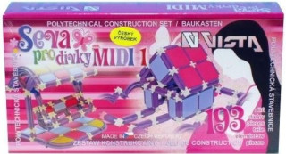 Stavebnice Seva pro dívky MIDI 1 193 dílů