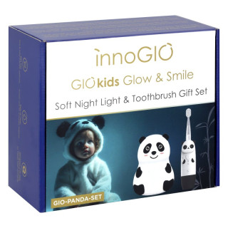 Panda set (lampička + sonický zubní kartáček)