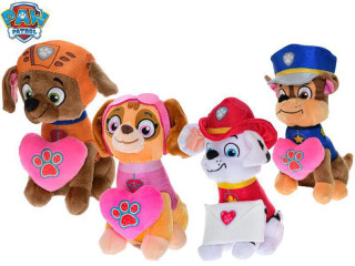 Paw Patrol se srdíčkem 19 cm sedící 