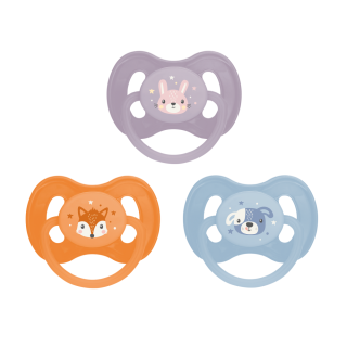 Dudlík kaučukový třešinka 0 - 6 m Cute Animals Canpol babies