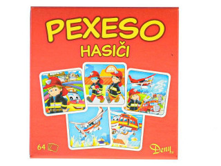 Pexeso Hasiči 64 ks 