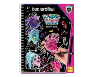 Vyškrabávací omalovánky Kamarádky navždy Monster High 