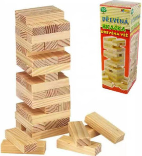 Hra věž Jenga dřevěná velká
