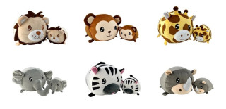 Maminka s mláďátkem - set plyšových hraček 20 a 40 cm Magic Baby