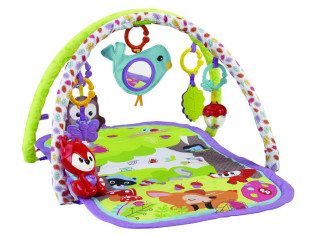 Fisher Price hrací deka s hrazdičkou - lesní kamarádi