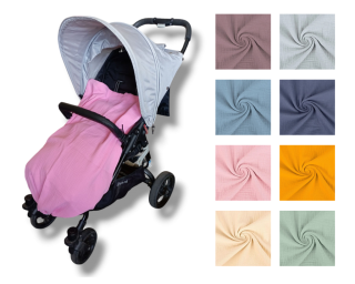 Letní mušelínová nepadací deka