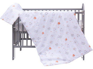 Povlečení do postýlky 2 dílné, 90 x 120 cm, Labra Scarlett