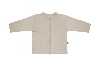 Kabátek se stojáčkem Vlnky smetanová Česká výroba Babyservice