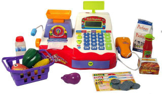 MAC TOYS Pokladna elektronická dětská 