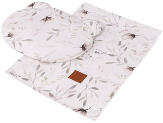 Bambusová letní sada polštářku s přikrývkou Bavlna Infantilo