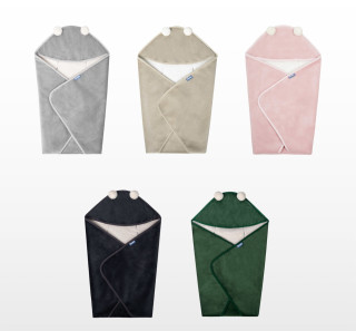 Zavinovačka do autosedačky plyšová 75x75 cm Sensillo 