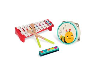 Hudební nástroje dřevěné Mini Melody Band