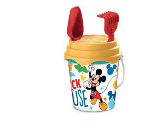Mickey Mouse kyblík s nářadím set 17 cm