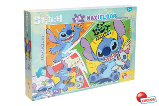 Stitch puzzle maxi oboustranné 70x50 cm 24 dílků