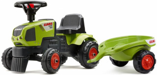 Odrážedlo 1012B Baby Claas Axos s vlečkou Falk 