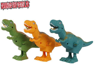 Dinoworld T-Rex 16 cm skákající na natažení