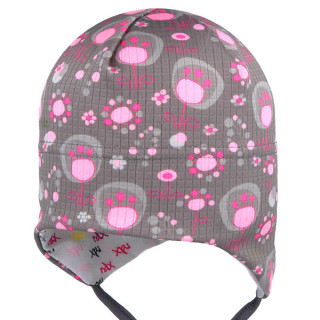 Funkční kojenecká zavazovací čepice Bodláky Picowinter ŠEDÁ RDX Vel. 1 - 2. JAKOST