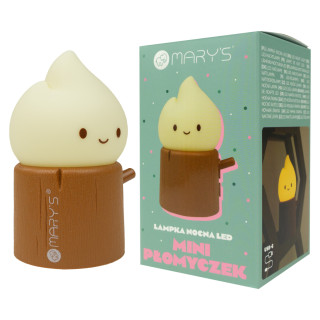 LED noční lampička - mini plamínek Mary's 