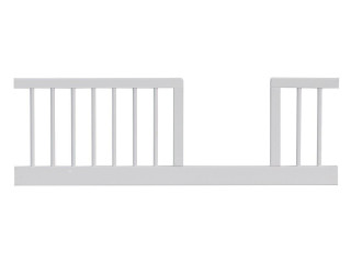 Válendová bočnice k postýlce 120 cm - Bílá 2. JAKOST