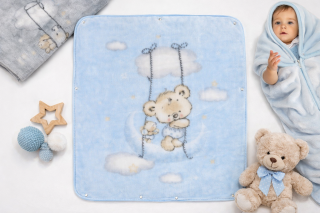 Deka Medvídek 80x90 Interbaby