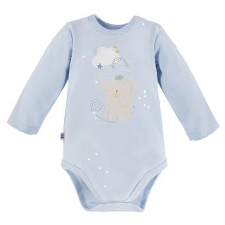 Body Mellow s dlouhým rukávem modré Eevi