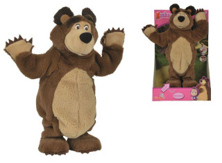 Máša a medvěd Plyšový tančící medvěd 35 cm