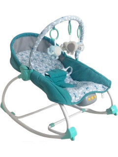 Multifunkční houpací lehátko pro miminko Baby Mix modré