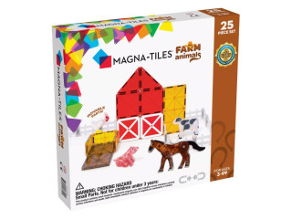 Magnetická stavebnice Farm 25 dílů Magna-tiles