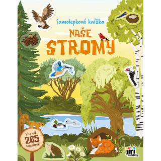 Samolepková knížka Naše stromy