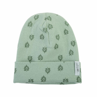 Čepička Beanie Print Rib LODGER - Silt Green