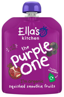 Ella's Kitchen BIO PURPLE ONE ovocné pyré s černým rybízem (90 g)