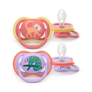 Šidítko Ultra air obrázek 18 m+  dívka, 2 ks Philips Avent