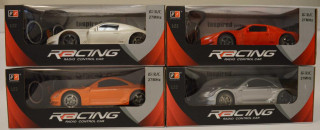Auto RC sport na dálkové ovládání 25 cm na baterie se světlem