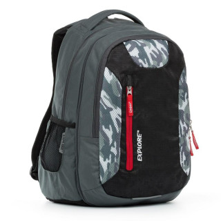 Školní batoh 2v1 HADER Grey