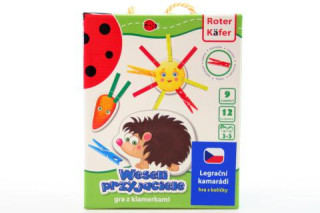 Hra s kolíčky Legrační kamarádi