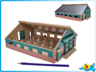 Farma dřevěná 21,2x30x11,2cm 1:87 