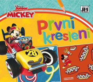 Moje první kreslení - Mickey a závodníci