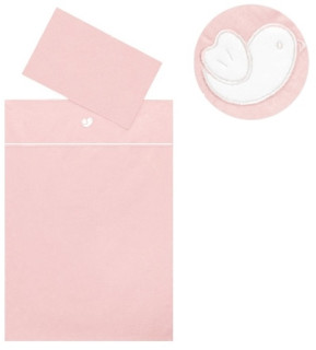 Dětské povlečení 2dílné Bird Pink 130 x 90 cm ČR