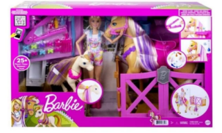 Barbie Rozkošný koník s doplňky GXV77