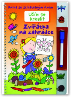 Učím se kreslit – Zvířátka na zahrádce