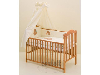 Souprava 15 dílná do postýlky Béďa béžový 135 x 100 cm