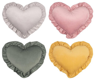 Dekorační polštář srdce Infantilo