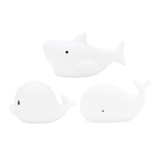 Dotyková světýlka do vody 3 ks Delfín, velryba, žralok Rabbit and Friends