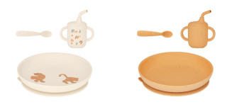 Silikonová jídelní sada Grown-Up Meal Set Little Babymoov