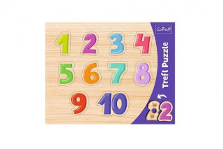 Desková vkládačka puzzle obrysová čísla