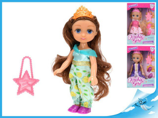 Panenka princezna 15 cm s doplňky