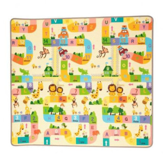 Zopa pěnová podložka Play 150 x 180 cm SOVA/CESTA 2. JAKOST POŠKOZEN