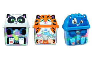 Mega Bloks kyblík s kostkami GCT46